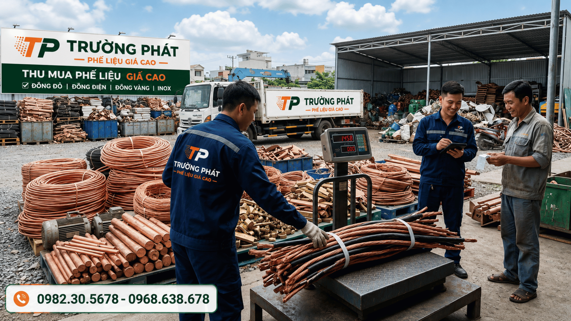 Trường Phát cam kết cân đúng cân đủ