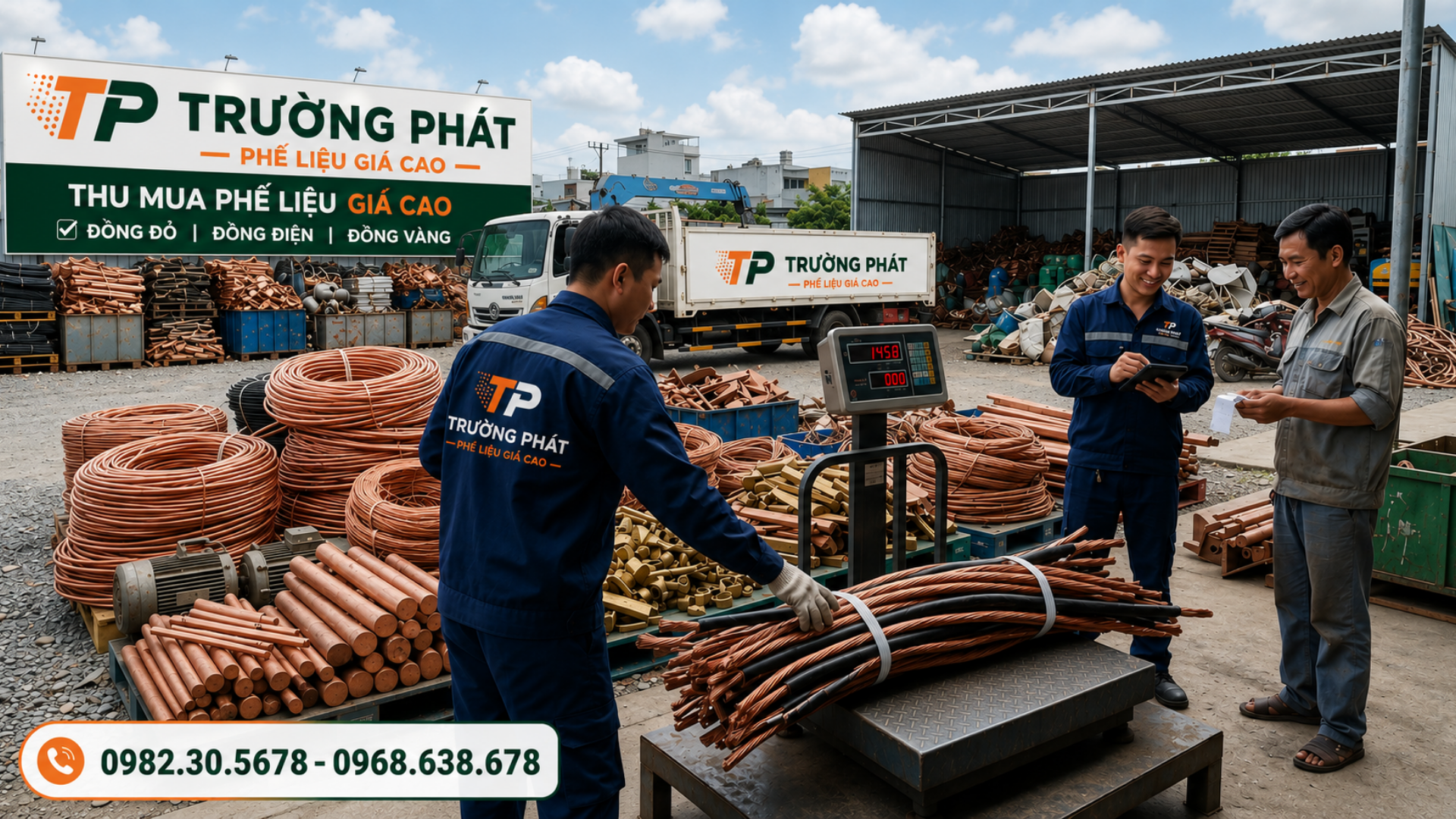 Đội nhân viên chuyên nghiệp, tận tâm