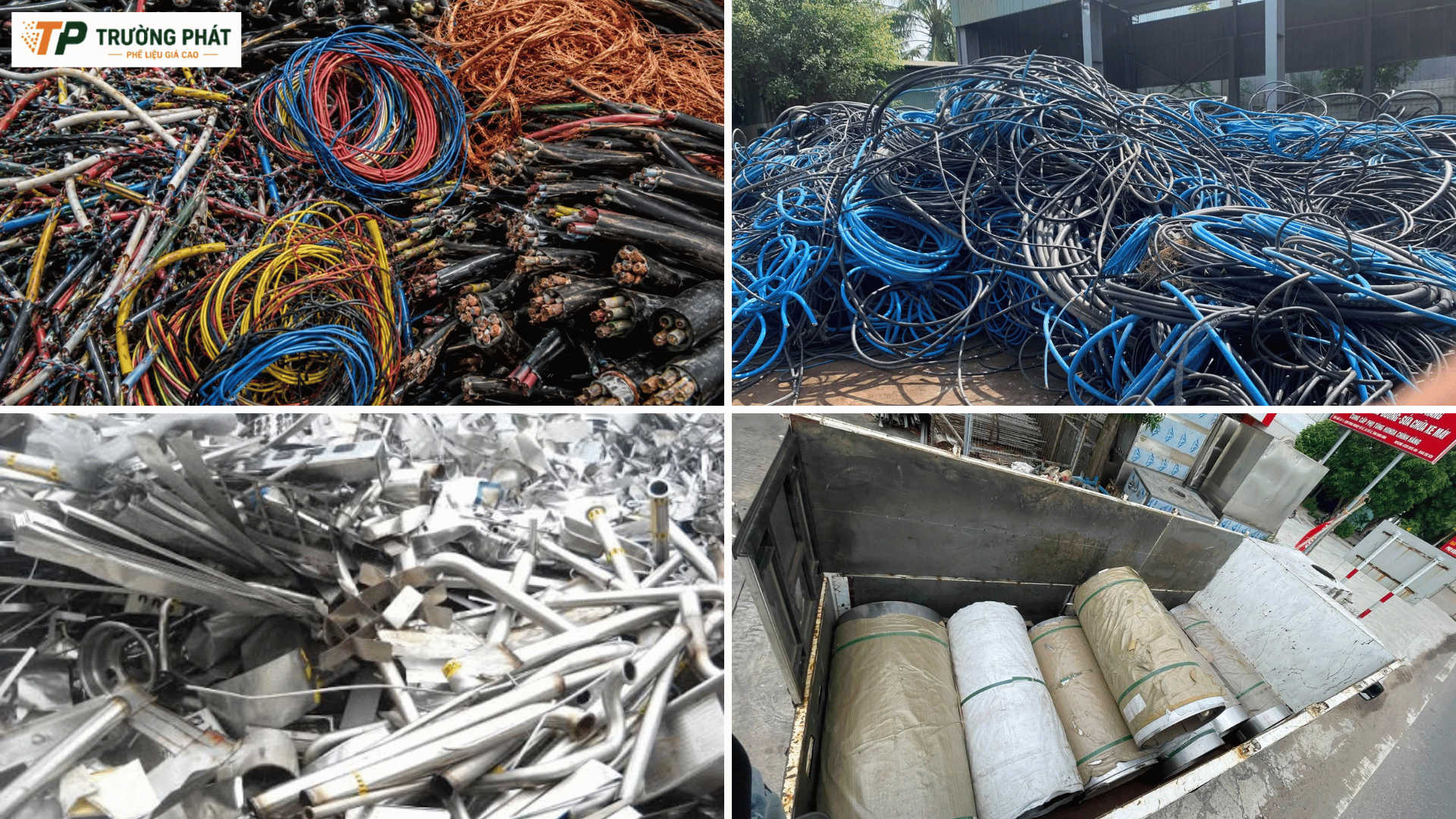 Các loại phế liệu được Trường Phát thu mua