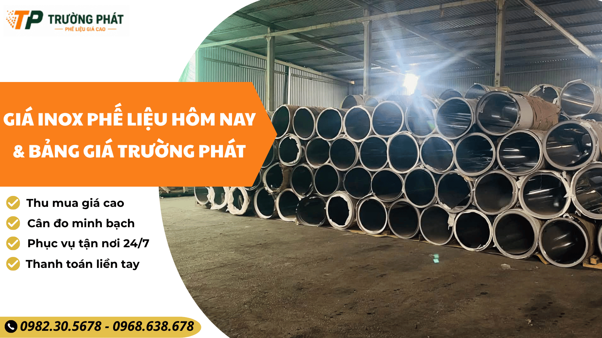 Giá inox hôm nay tại Trường Phát