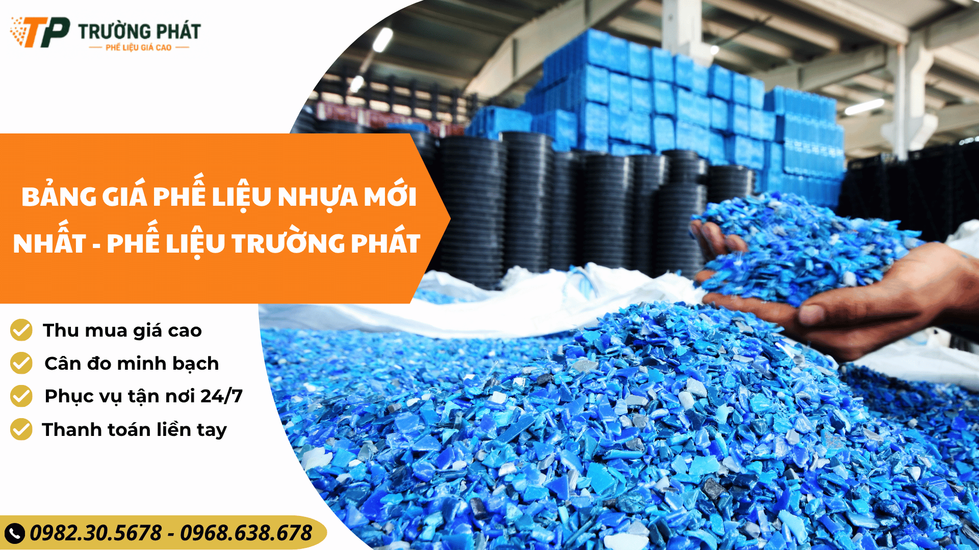 Bảng giá phế liệu nhựa mới nhất - Phế Liệu Trường Phát 