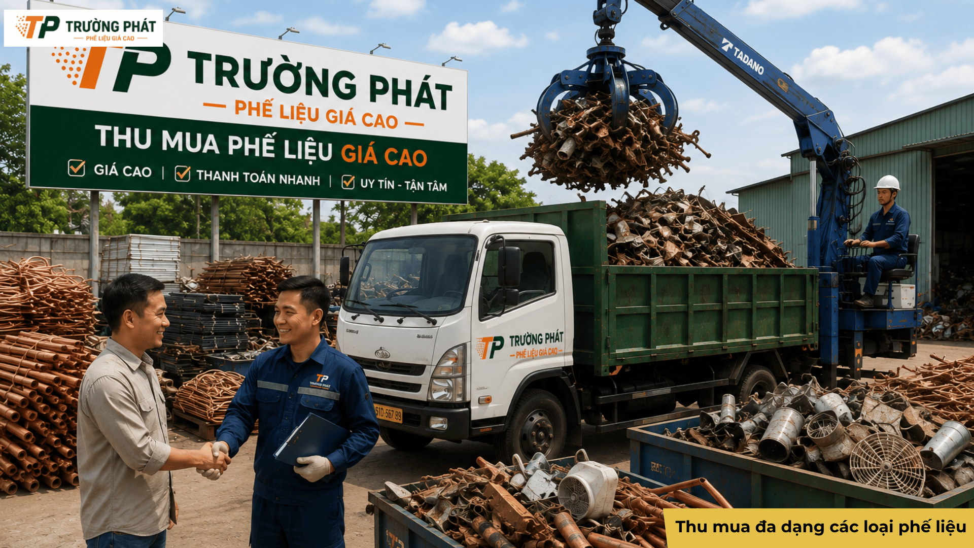 Trường Phát hỗ trợ thu mua tận nơi