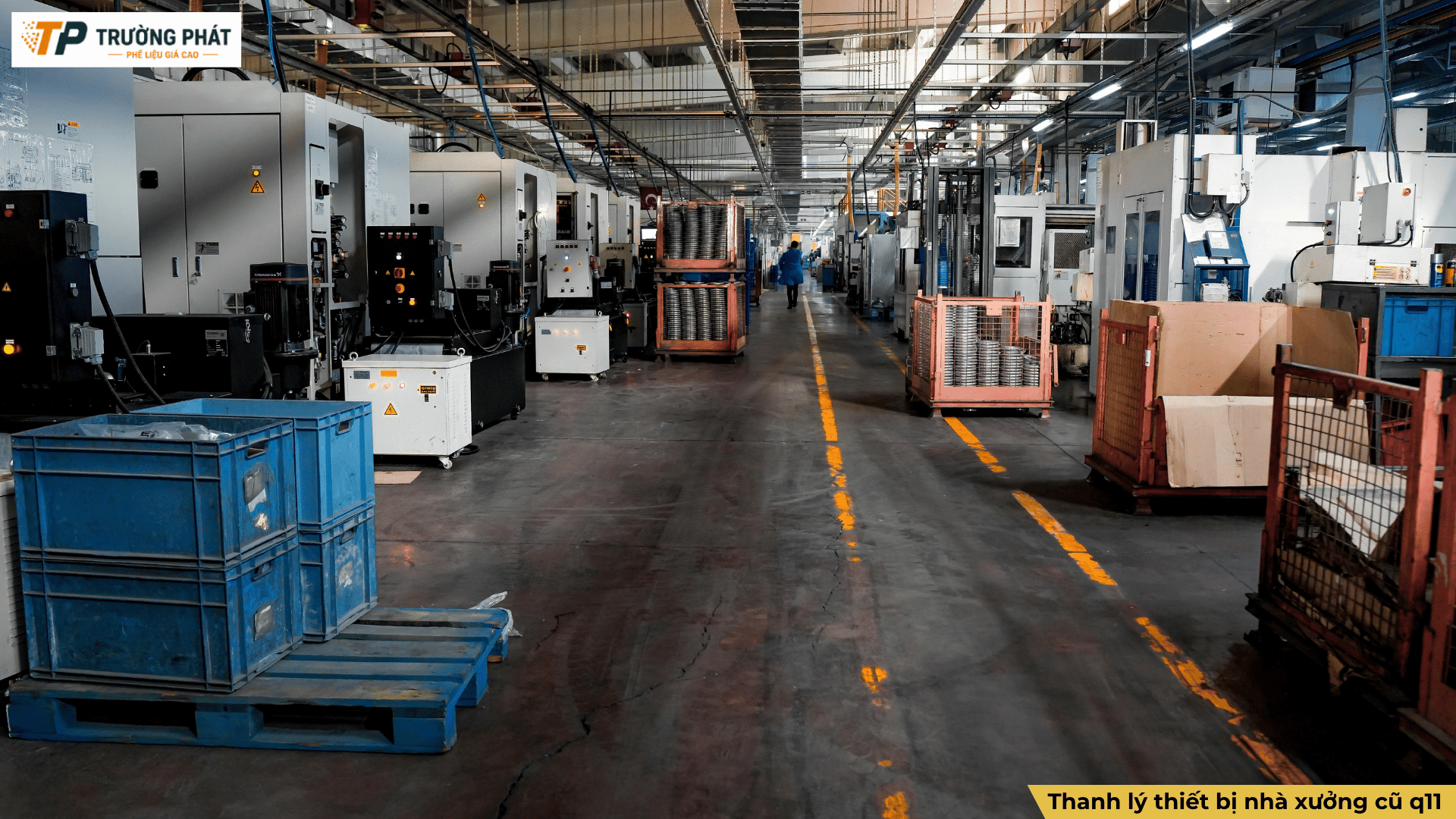 Thanh lý máy móc nhà xưởng cũ q11