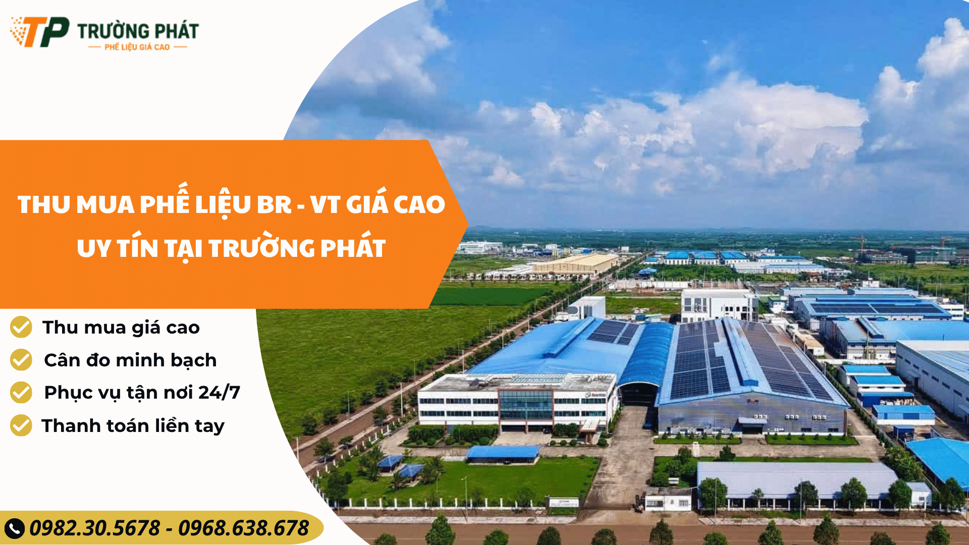 Thu mua phế liệu BR-VT giá cao