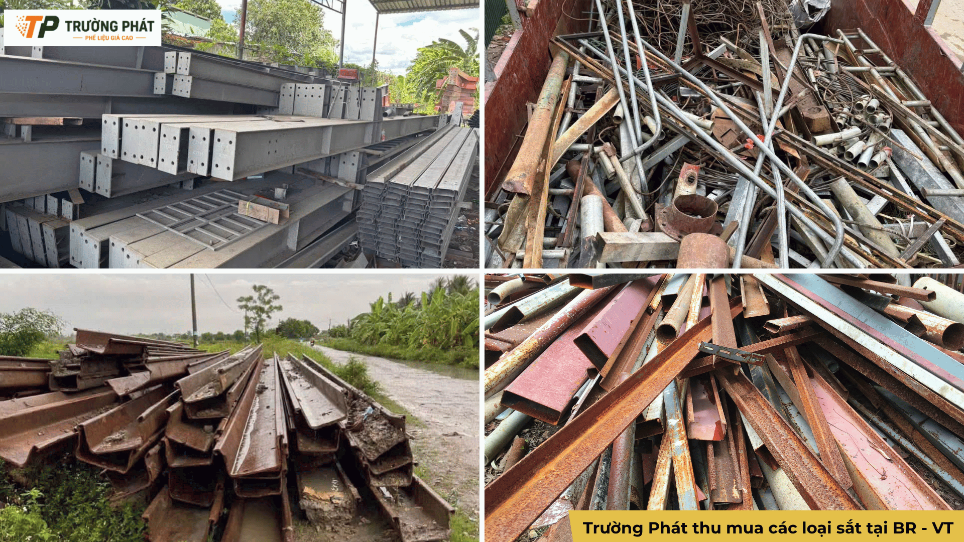 Trường Phát thu mua sắt tại BRVT