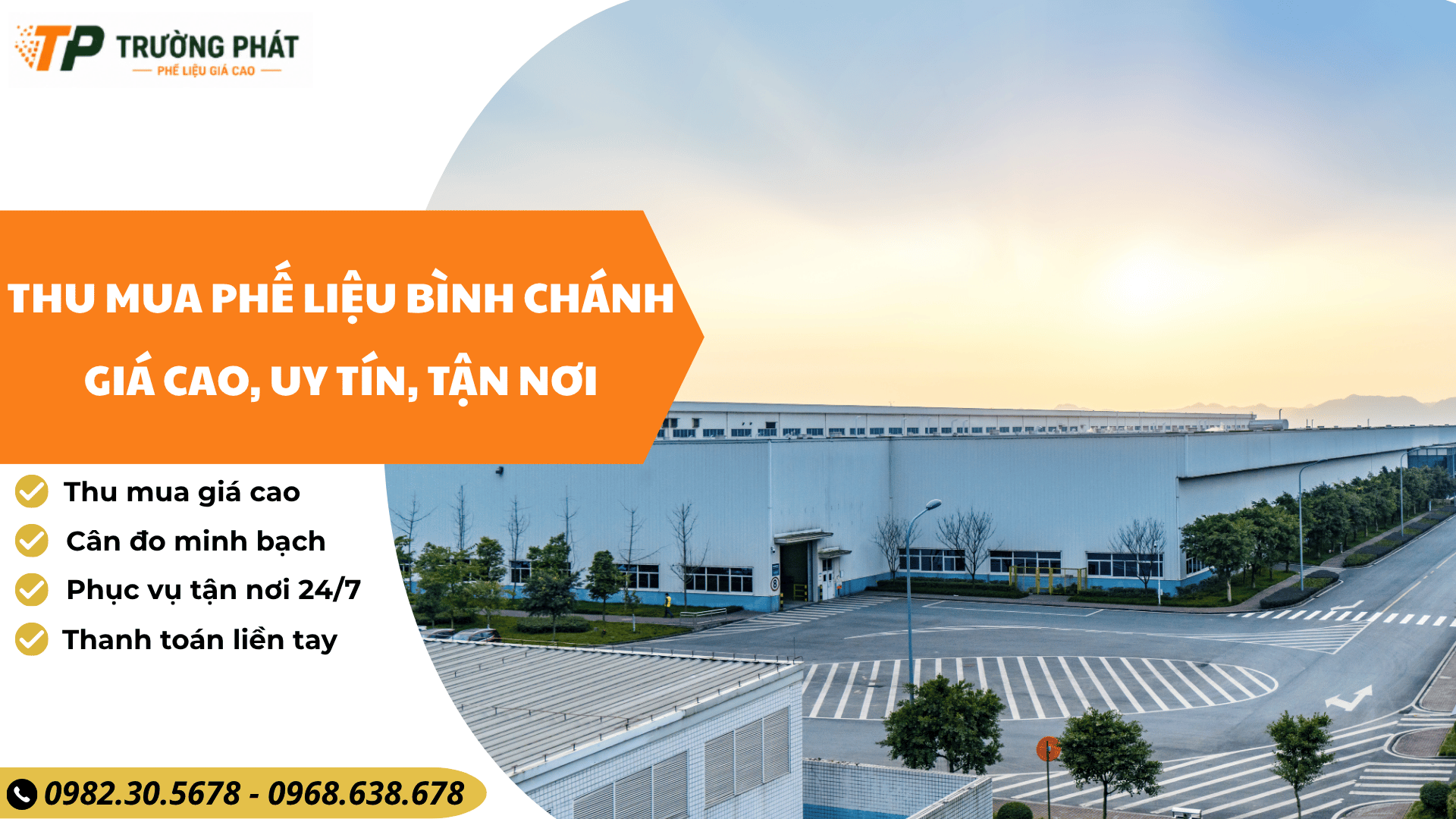 Thu mua phế liệu Bình Chánh giá cao, uy tín, tận nơi