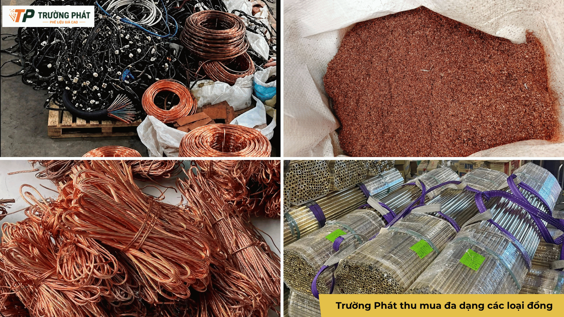 Thu mua phế liệu Bình Chánh đa dạng đồng