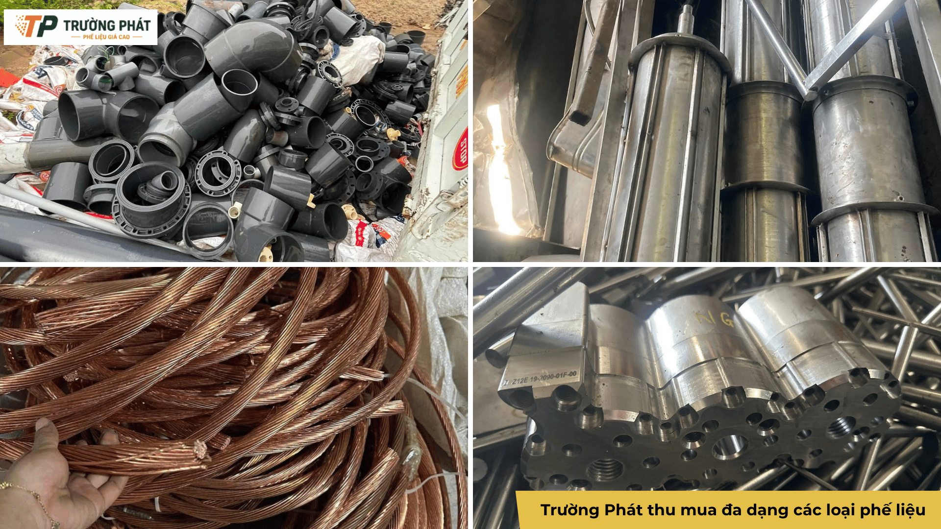 Trường Phát thu mua đa dạng các loại phế liệu