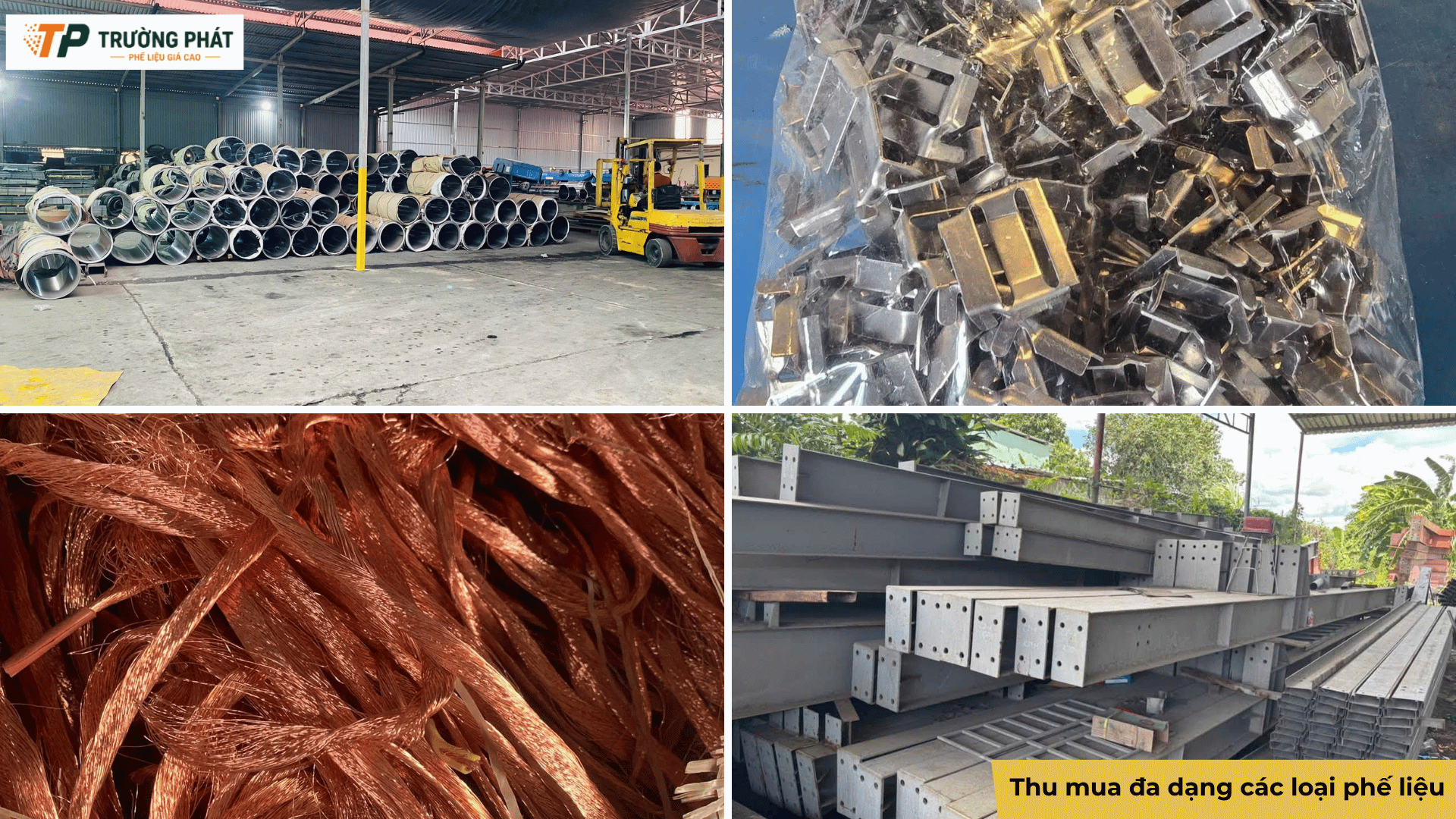 Thu mua phế liệu TPHCM đa dạng