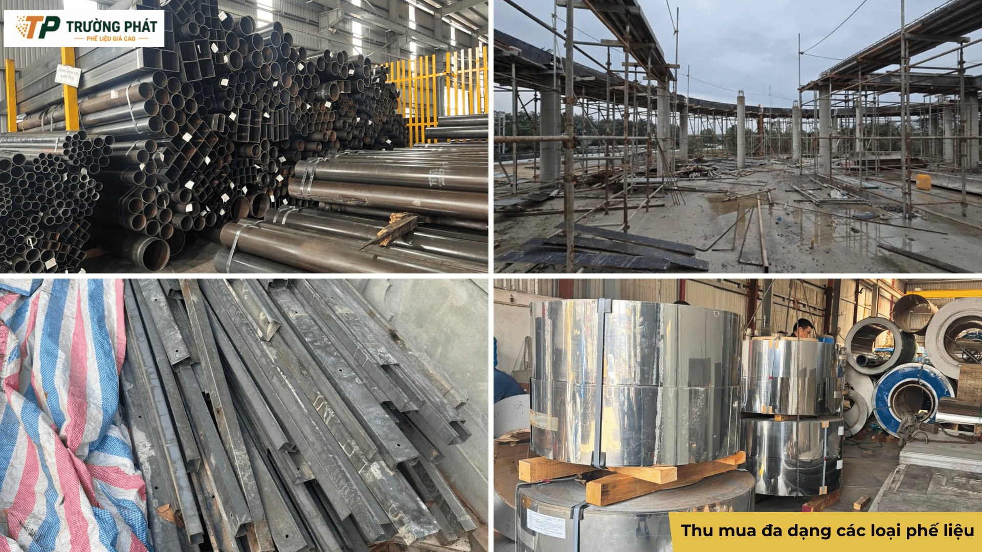 Thu mua phế liệu Bạc Liêu đa dạng