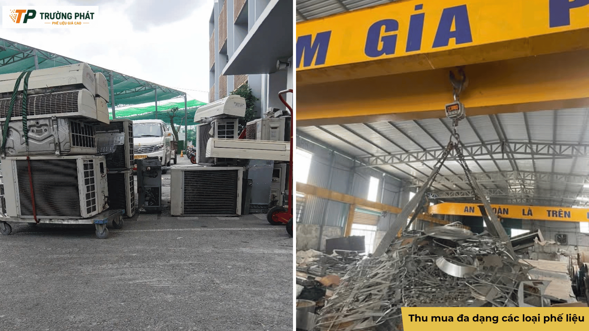 Thu mua phế liệu Bạc Liêu thiết bị cũ
