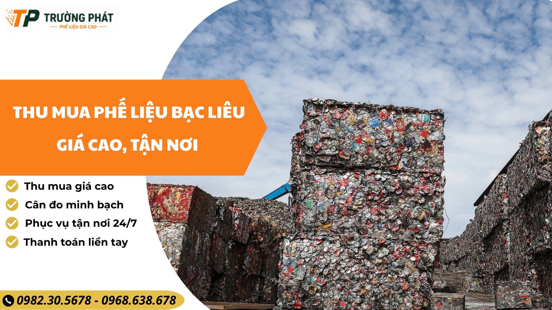 Thu mua phế liệu Bạc Liêu uy tín
