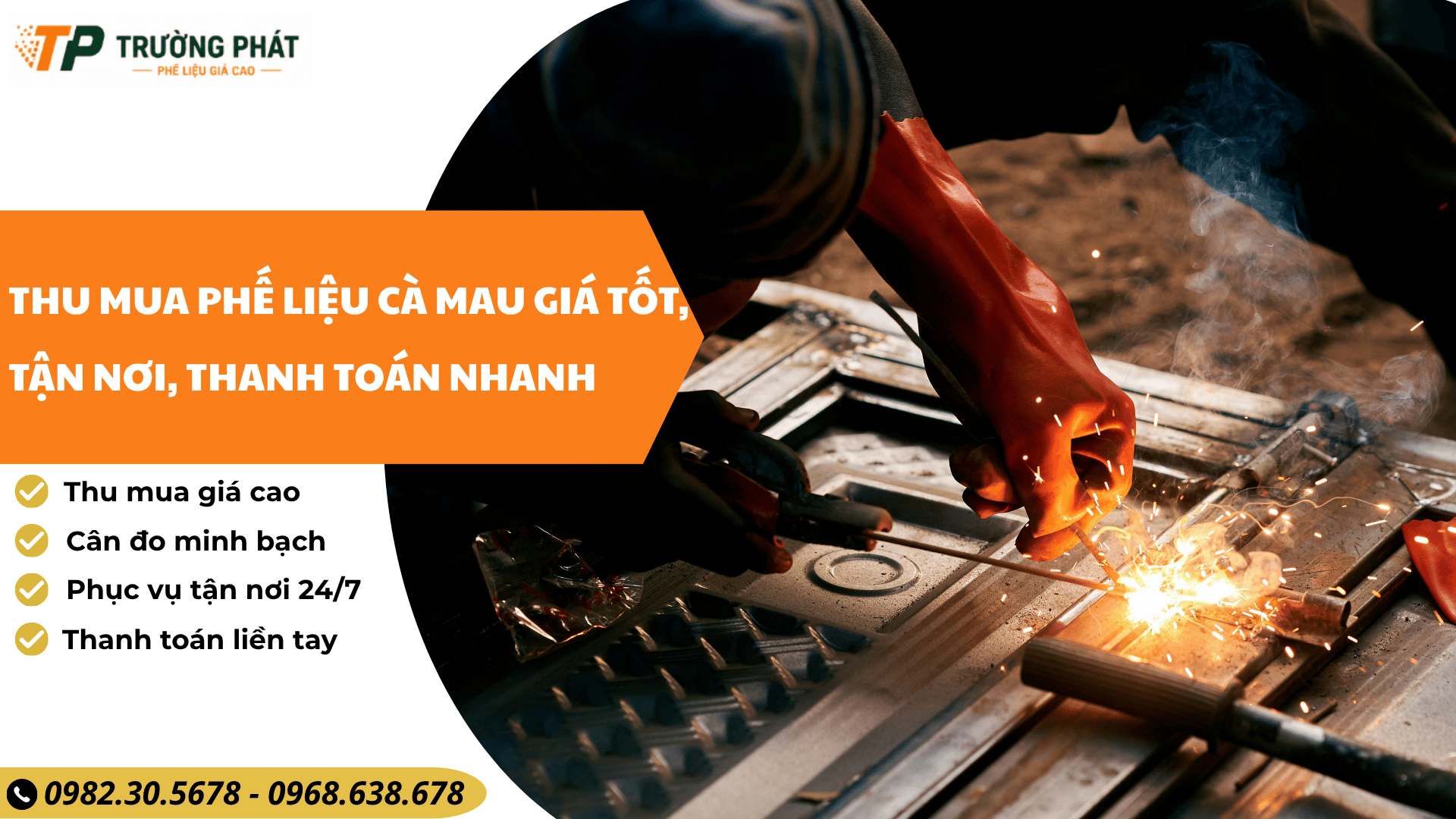 Thu mua phế liệu Cà Mau giá tốt, tận nơi, thanh toán nhanh 