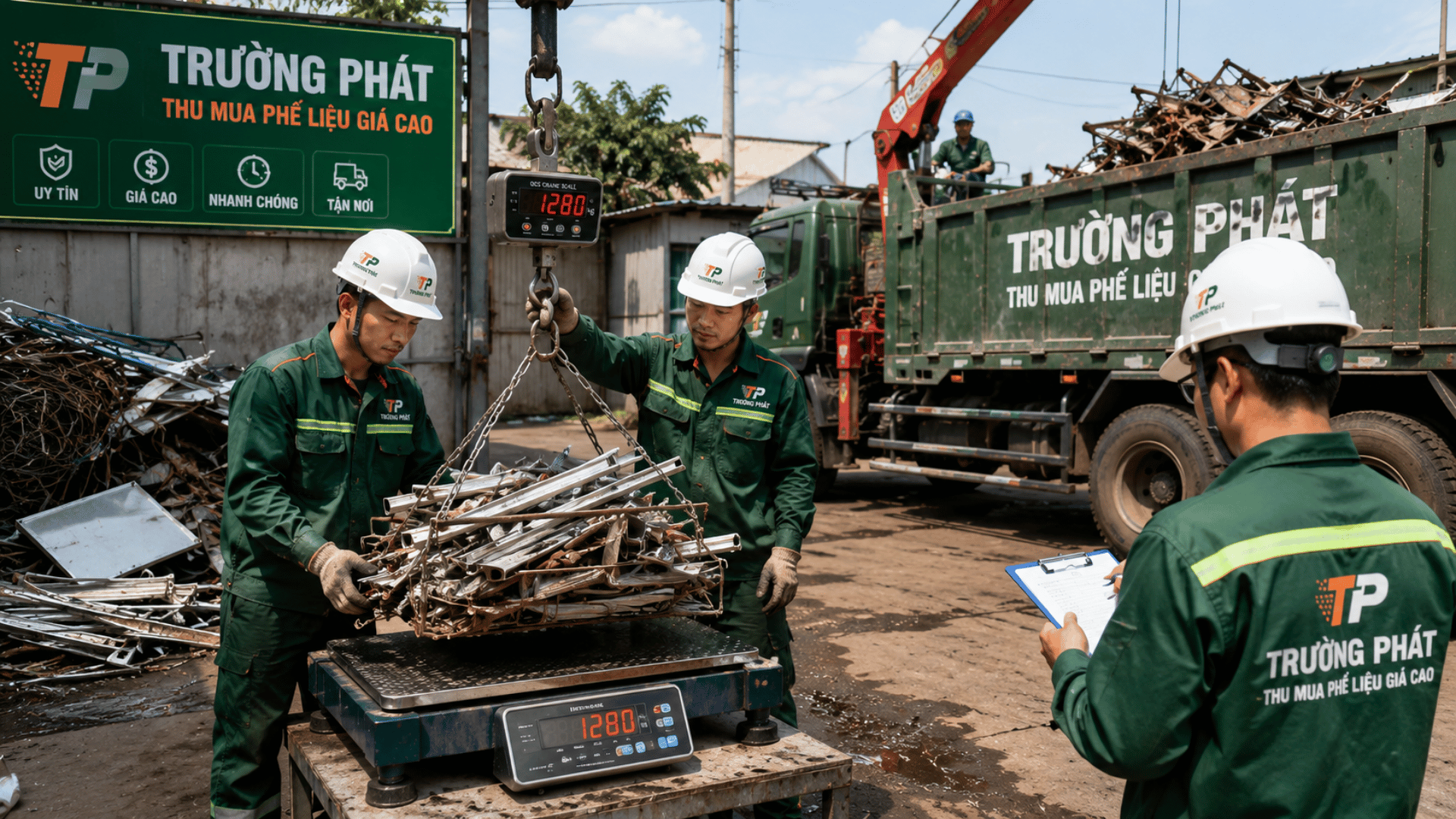 Trường Phát cam kết Cân hàng minh bạch