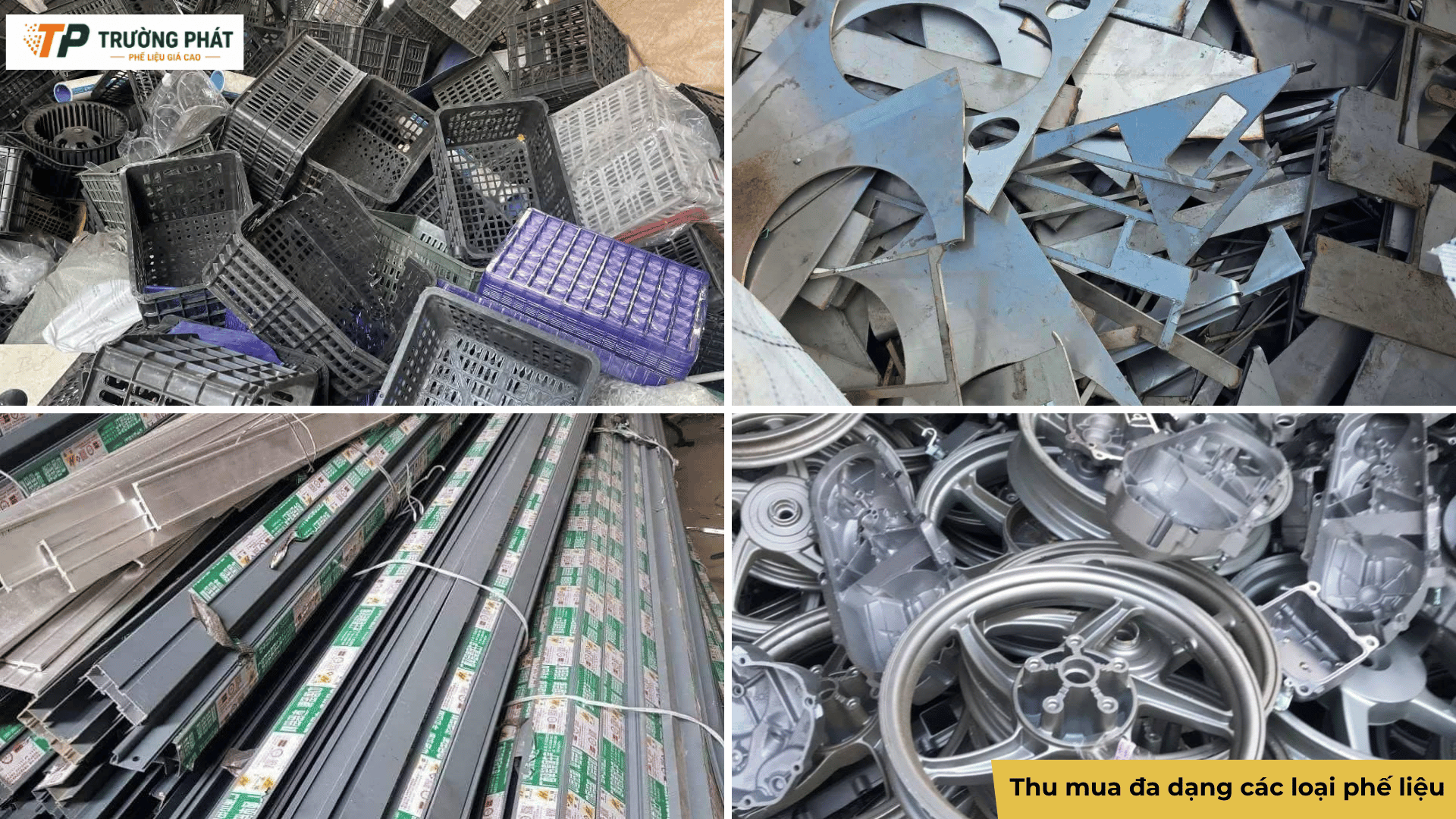 Thu mua phế liệu Kiên Giang tại Trường phát đa dạng