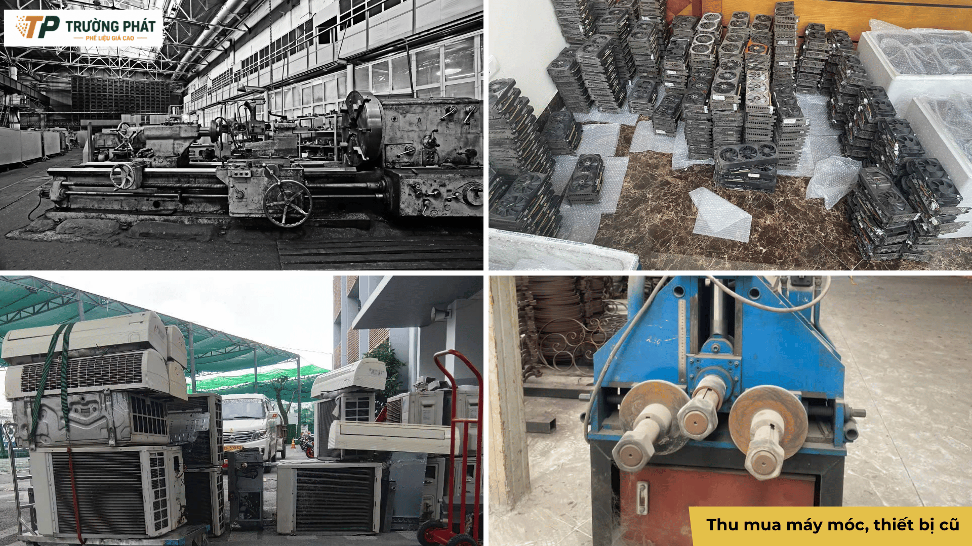 Thu mua phế liệu máy móc Sóc Trăng