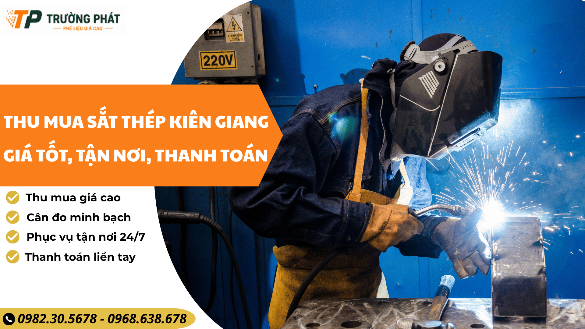 Thu mua sắt thép Kiên Giang giá tốt, tận nơi, thanh toán nhanh 